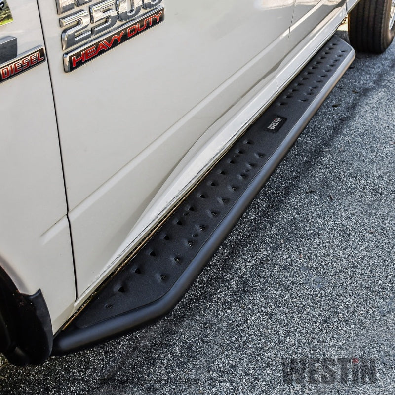 WES Nerf Bars - Outlaw - Westin 09-18 Dodge RAM 1500 Crew Cab Outlaw Nerf Step Bars