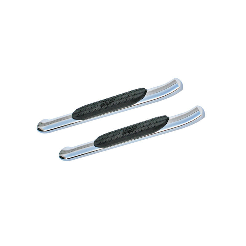 WES Nerf Bars - PRO TRAXX 4 - Westin 2007-2017 Jeep Wrangler 2dr PRO TRAXX 4 Oval Nerf Step Bars - SS