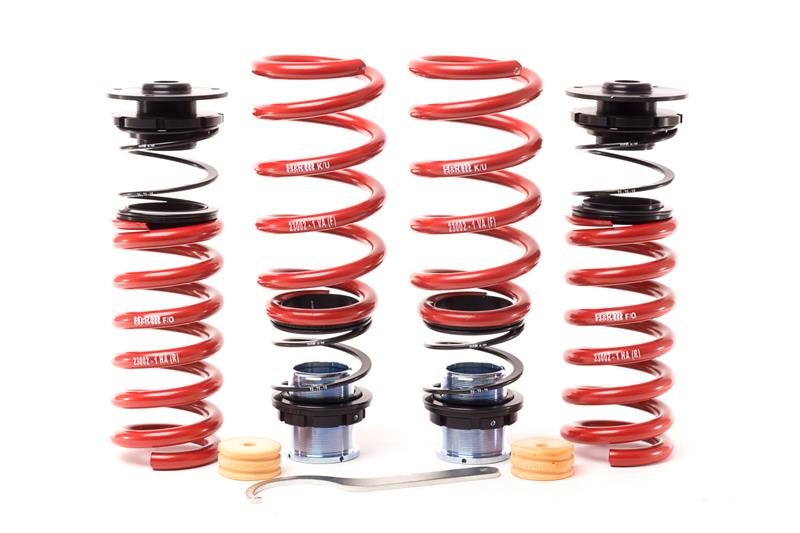 HR VTF Adj Lowering Springs - H&R 15-21 Mercedes-Benz C63 AMG Sedan W205 VTF Adjustable Lowering Springs (w/AMG Ride Control)