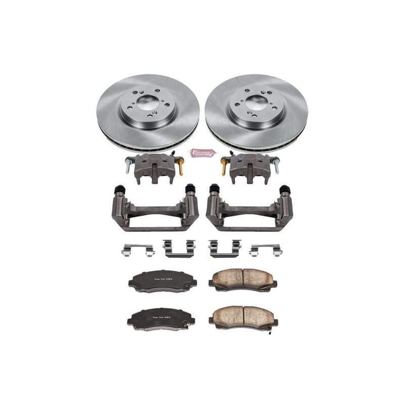 PSB Autospecialty Caliper - Power Stop 06-11 Honda Ridgeline Front Autospecialty Kit w/Cals