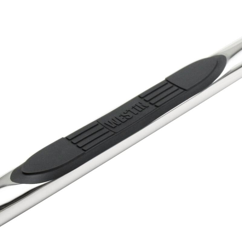 WES Nerf Bars - E-Series 3 - Westin 1999-2013 Chevy Silverado 1500 Crew Cab E-Series 3 Nerf Step Bars - SS
