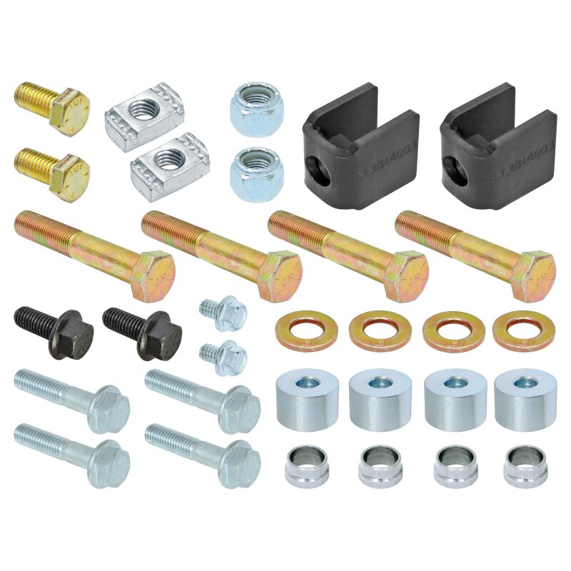 ROK Suspension Components - RockJock 2019+ Jeep Gladiator JT Antirock Sway Bar Kit Mounting Hardware Pack (Rear)