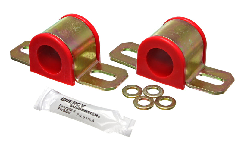 ES Sway Bar Bushings - Red - Energy Suspension Universal Red 25mm Non-Greaseable Sway Bar Bushings