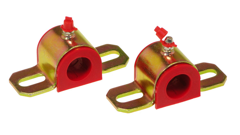 PRO Sway/End Link Bush - Red - Prothane Universal Greasable Sway Bar Bushings - 21MM - Type A Bracket - Red