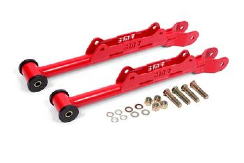 BMR Control Arms - BMR 2010-2015 Chevrolet Camaro Rear DOM Lower Control Arms - Red