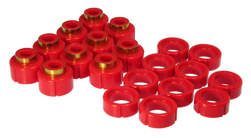 PRO Body/Subframe Bush - Red - Prothane 92-99 Chevy Blazer/Tahoe/Yukon Body Mount - Red