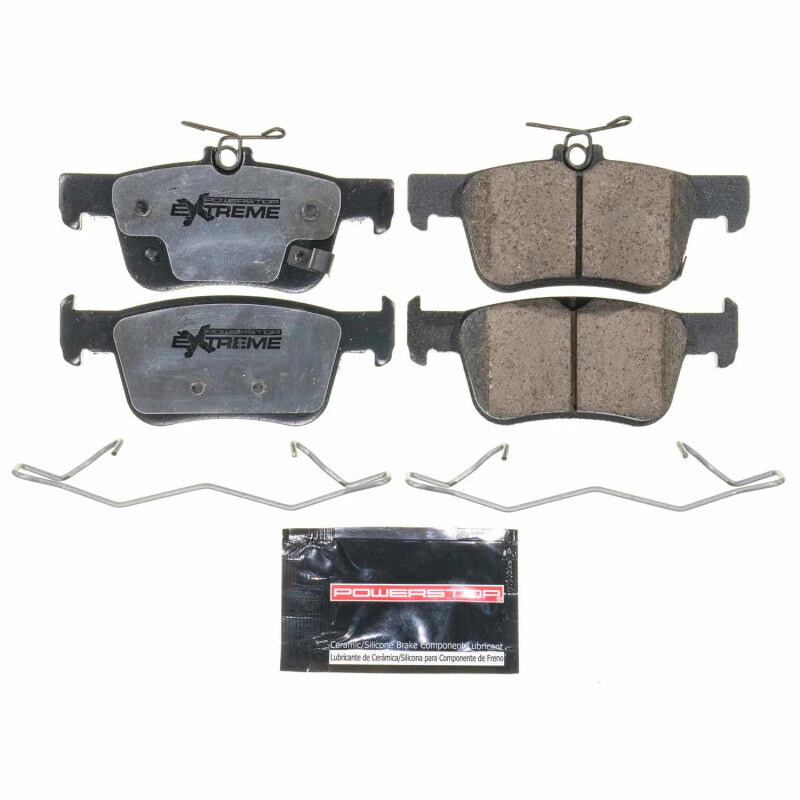PSB Z26 Extreme Brake Pads - Power Stop 2023 Acura Integra Rear Z26 Street Brake Pads w/Hardware