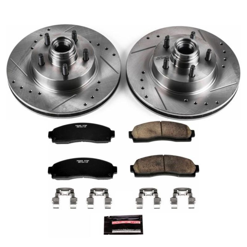 PSB Z23 Evolution Kit - Power Stop 03-09 Ford Ranger Front Z23 Evolution Sport Brake Kit