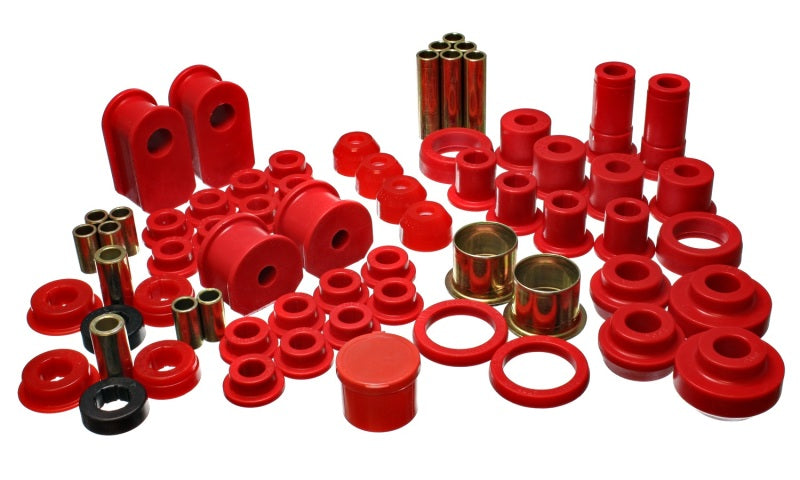 ES Hyper-Flex Sets - Red - Energy Suspension 91-94 Ford Explorer 4WD Red Hyper-flex Master Bushing Set