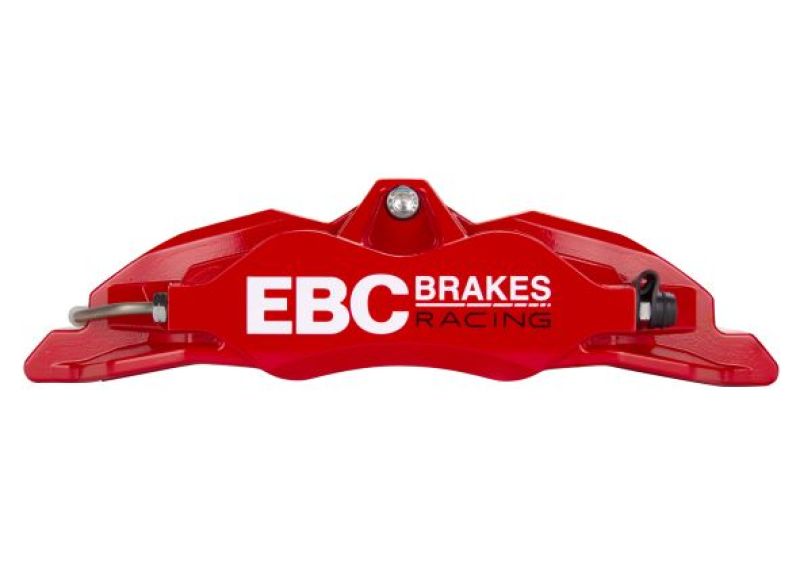EBC Apollo-4 Calipers - EBC Racing 05-11 Ford Focus ST (Mk2) Front Right Apollo-4 Red Caliper