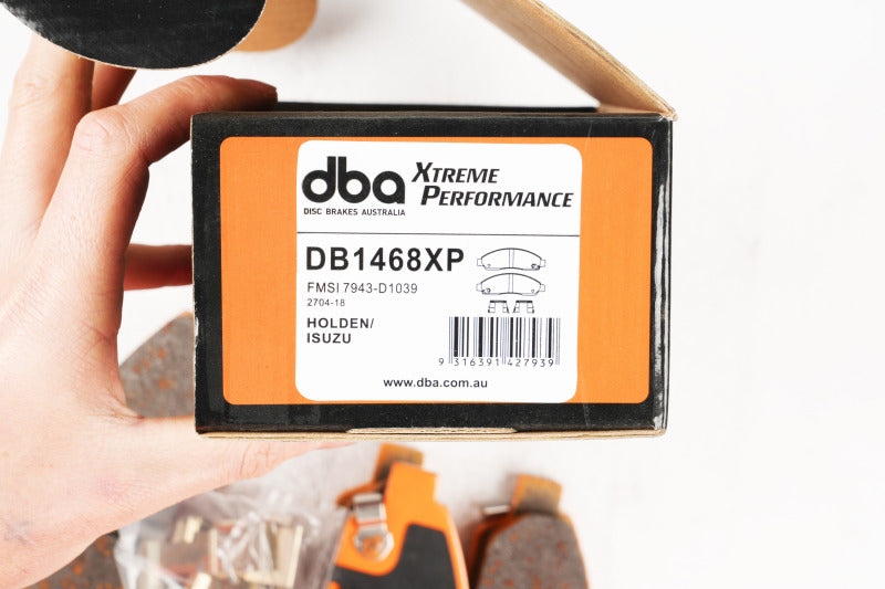DBA XP Performance Brake Pads - DBA 04-08 Chevrolet Colorado XP Performance Front Brake Pads