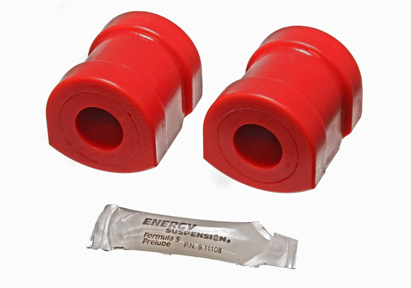 ES Sway Bar Bushings - Red - Energy Suspension 92-99 BMW 318I/325i/328I Red 25mm Front Sway Bar Frame Bushings