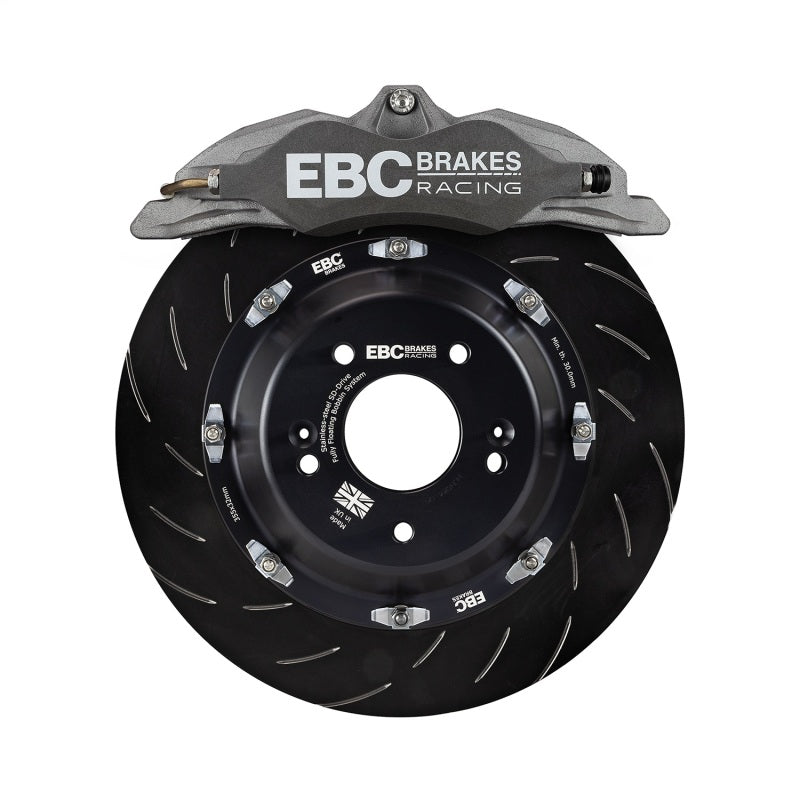 EBC Big Brake Kits - EBC Racing 2006 BMW 1-Series Supercup Anodized Apollo-4 Calipers 330mm Rotors Front Big Brake Kit