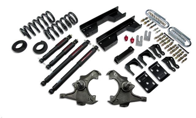 BT Lowering Kit w ND2 Shocks - Belltech LOWERING KIT WITH ND2 SHOCKS