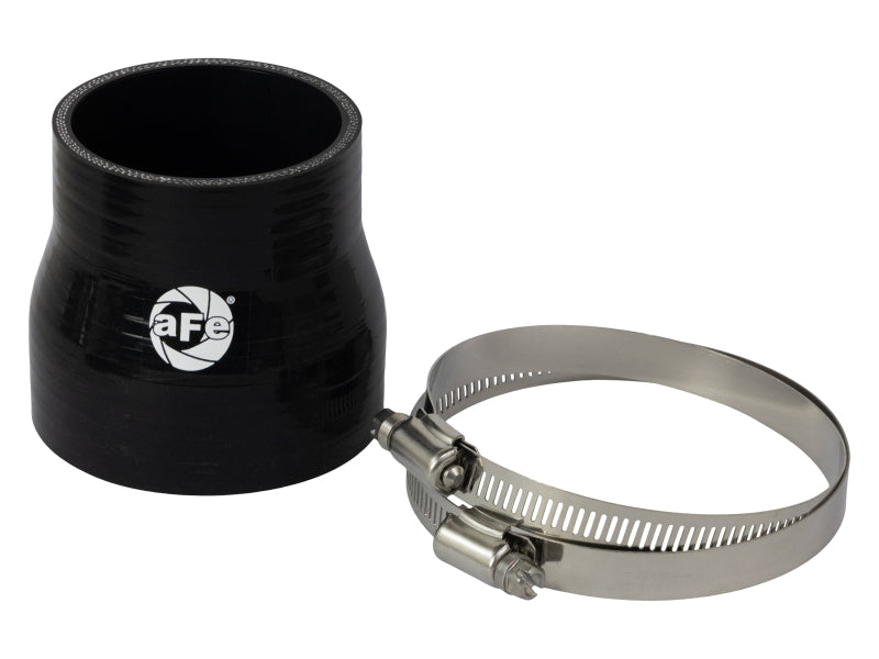AFE Elbow Reducing Couplers - aFe POWER Universal Products Coupler Kit (3 x 2-1/2)in ID x 3in L - Black