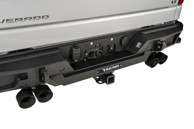 GOR BR20 Bumper - Go Rhino 19-20 Chevrolet Silverado 1500 BR20 Rear Bumper Replacement