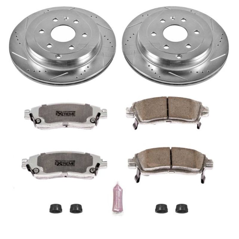 PSB Z26 Street Warrior Kit - Power Stop 08-17 Buick Enclave Rear Z26 Street Warrior Brake Kit