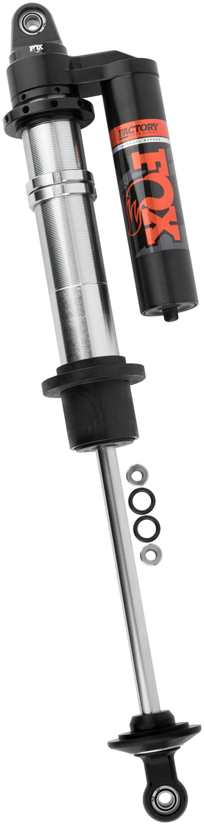 FOX 2.5 Factory Coilover Shock - Fox 2.5 Factory Series 12in. Int. Bypass P/B Res. Coilover Shock 7/8in. Shaft (Custom Valving) - Blk