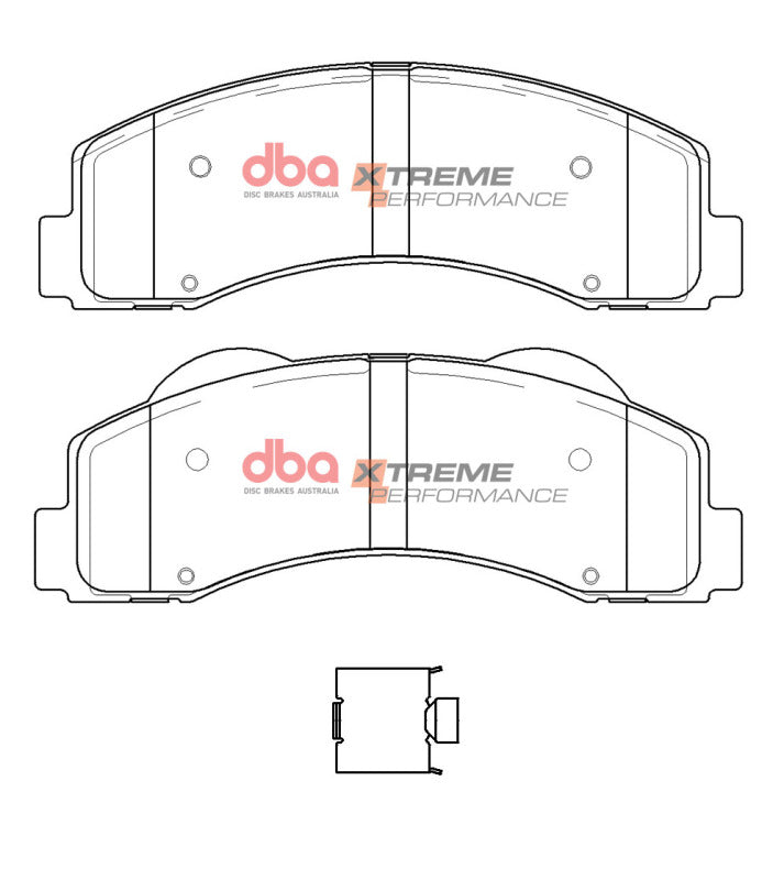 DBA XP Performance Brake Pads - DBA 10-20 Ford Expedition Front XP Performance Brake Pads