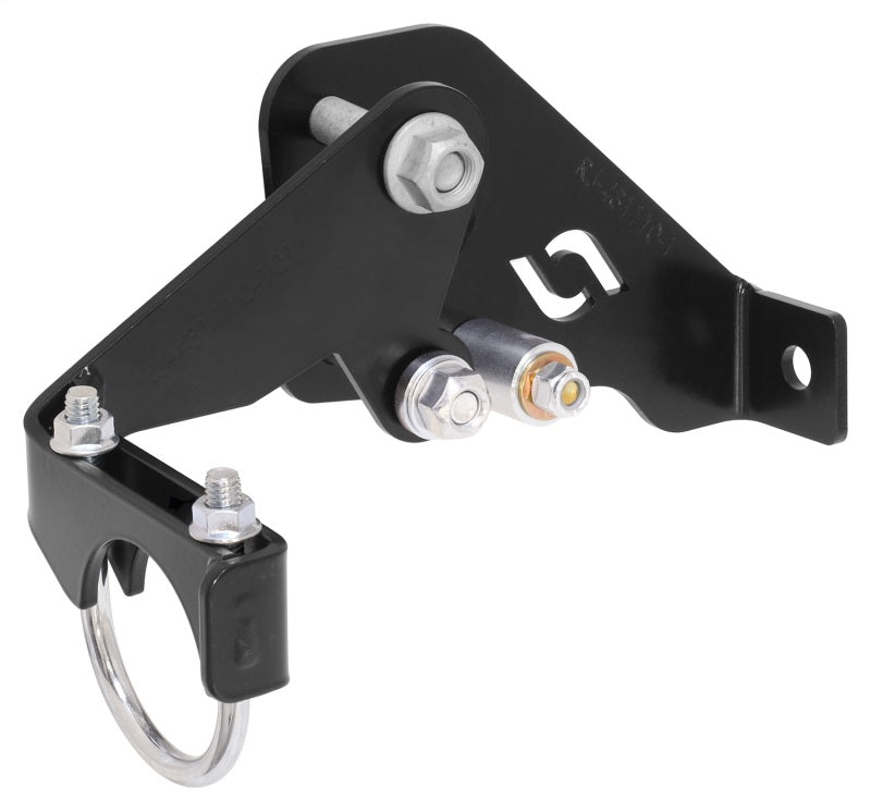ROK Currectlync Steering Kits - RockJock JK Wrangler Unlimited 4Dr High Steer Front Trac Bar & Stabilizer Shock Relocation Bracket