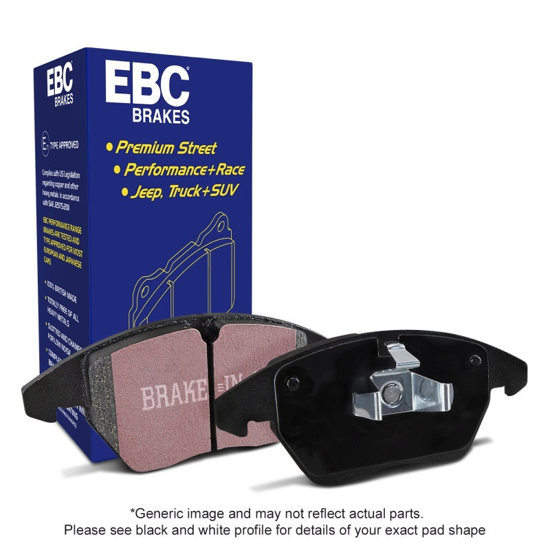 EBC Ultimax2 Brake Pad Sets - EBC 99 Dodge Dakota 2WD 2.5 Ultimax2 Front Brake Pads