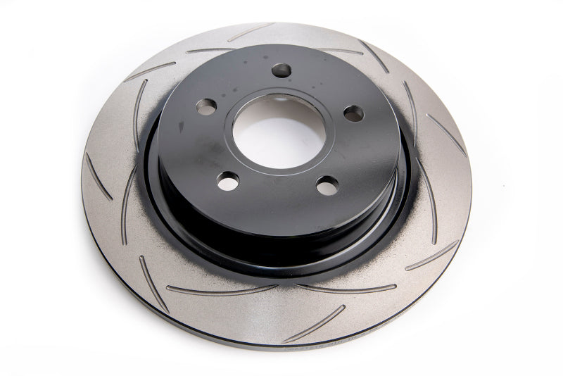 DBA Street Slotted Rotors - DBA 05-11 Ford Focus (MK2) Rear T2 Slotted Street Series Rotor