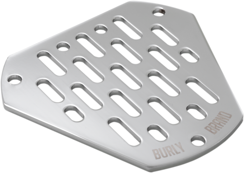 BUR Air Cleaners - Burly Brand Hex Faceplate MX -Chrome