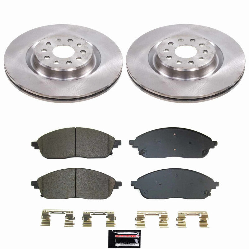 PSB Autospecialty Kit - Power Stop 22-24 Jeep Grand Cherokee (Brake Code BR8) Front Autospecialty Brake Kit