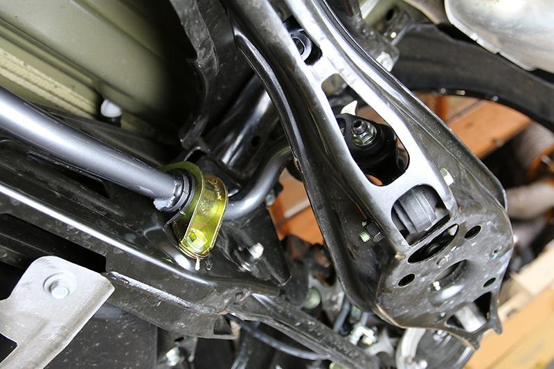 PRG Rear Sway Bars - Progress Tech 2018+ Honda Accord/2016+ Civic Rear Sway Bar (22mm) Incl Reinforced Bushing Brkts