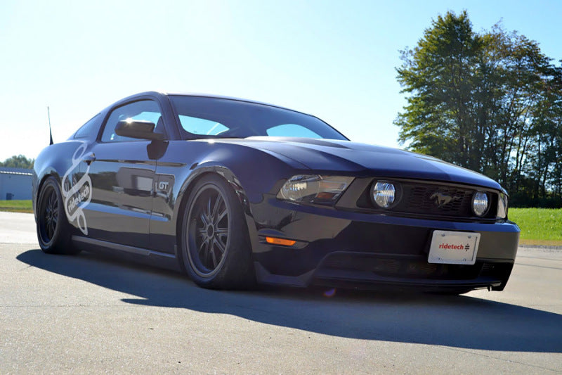 RID TQ Air Shock Kits - Ridetech 05-14 Ford Mustang ShockWave System TQ Series Front Pair
