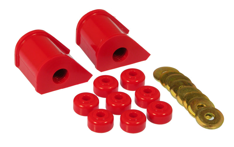 PRO Sway/End Link Bush - Red - Prothane 86-95 Ford Taurus Rear Sway Bar Bushings - 20mm - Red
