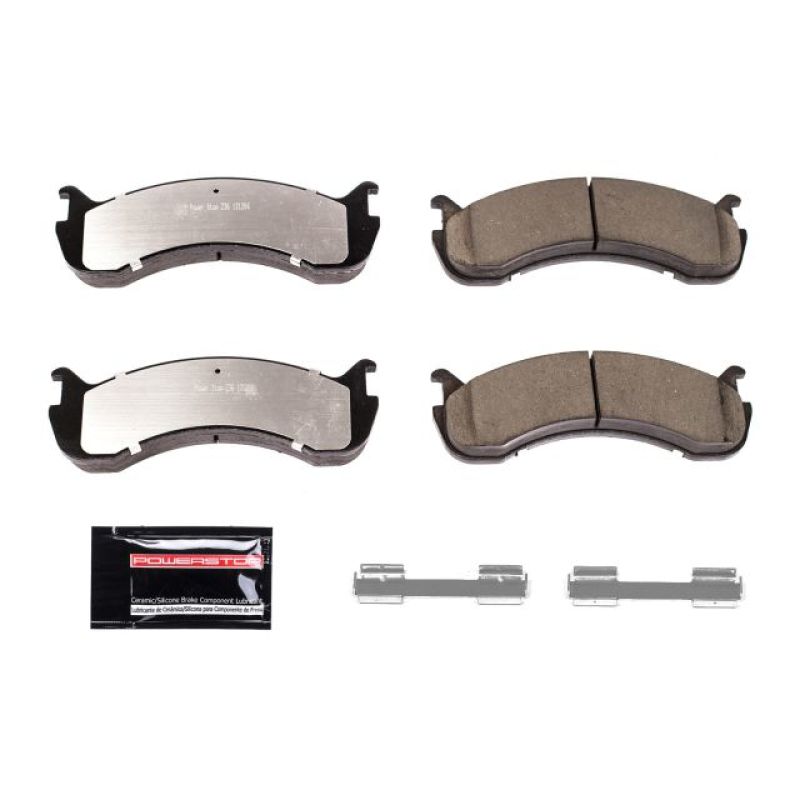 PSB Z36 Truck & Tow Brake Pads - Power Stop 11-16 Ford F59 Front or Rear Z36 Truck & Tow Brake Pads w/Hardware