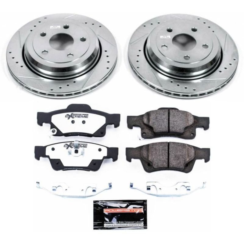 PSB Z36 Truck & Tow Kit - Power Stop 11-19 Dodge Durango Rear Z36 Truck & Tow Brake Kit