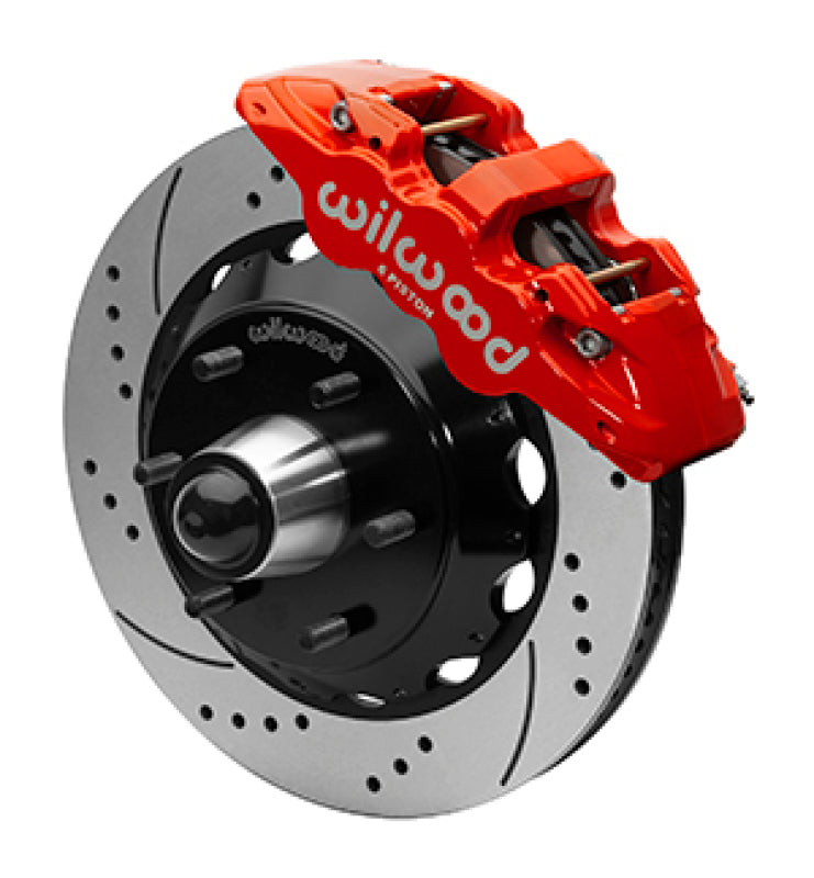 WIL Aero Brake Kit - Wilwood AERO6 Front Kit WWE 63-87 C10 Iron Pro