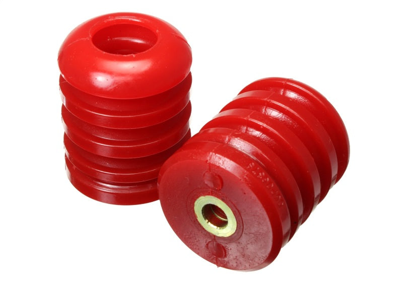ES Bump Stops - Red - Energy Suspension Universal Red Bump Stop - Progressive Rate Design