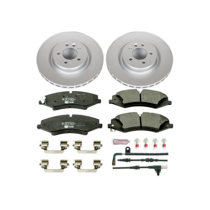 PSB Euro-Stop Kit - Power Stop 10-13 Land Rover Range Rover Sport Front Euro-Stop Brake Kit