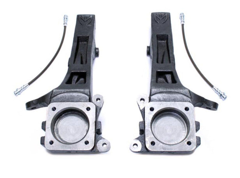 MXT Lift Spindles - MaxTrac 03-18 Toyota 4Runner 2WD 4in Front Lift Spindles w/Extended DOT Compliant Brake Lines