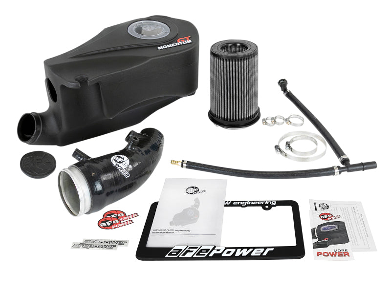 AFE Momentum GT Cold Air Intakes - aFe Momentum GT Pro DRY S Cold Air Intake System 17-18 Fiat 124 Spider I4 1.4L (t)