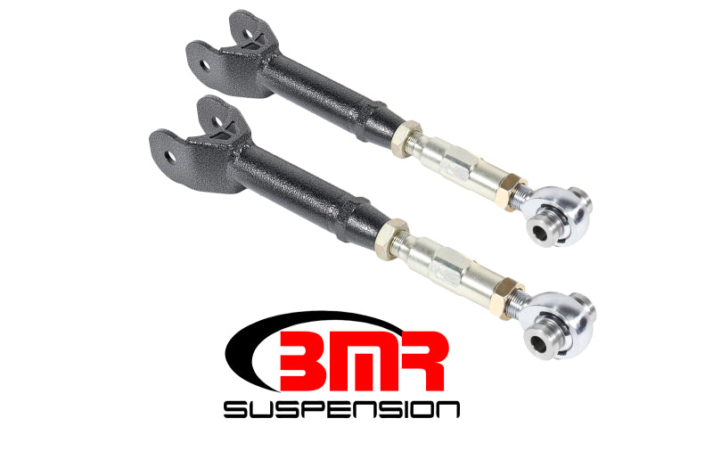 BMR Control Arms - BMR 16-17 6th Gen Camaro Upper Control Arms On-Car Adj. Rod Ends - Black Hammertone