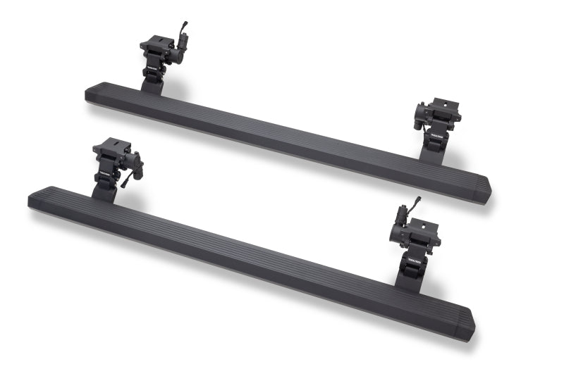 GOR RealTruck VoltStep Running Boards - RealTruck 18-24 Jeep Wrangler 4dr VoltStep Electric Running Board Kit (Drilling Req.) - Tex. Blk