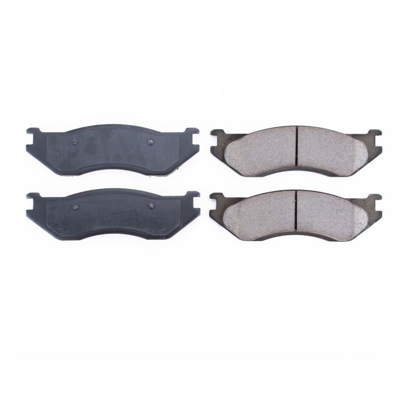 PSB Z16 Evolution Brake Pads - Power Stop 1998 Dodge B1500 Front Z16 Evolution Ceramic Brake Pads