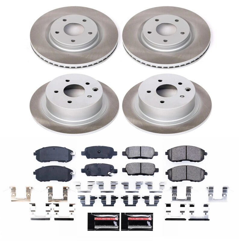 PSB Z23 Evolution Kit - Power Stop 20-21 Kia Soul Front Z23 Evolution Brake Kit