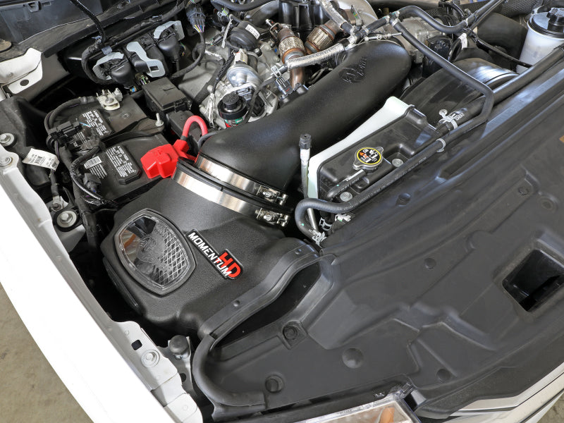 AFE Momentum HD Cold Air Intakes - aFe 20-24 Ford Diesel Trucks V8-6.7L (td) Momentum HD Cold Air Intake System w/ Pro DRY S Filter