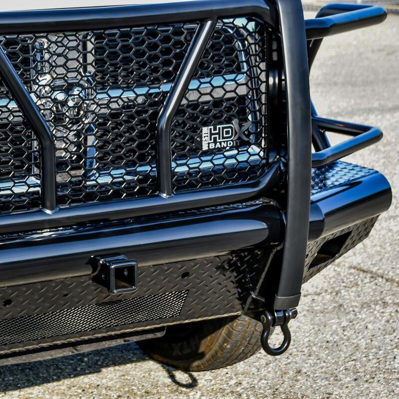 WES HDX Front Bumpers - Westin 10-18 RAM 2500/3500 HDX Bandit Front Bumper - Black