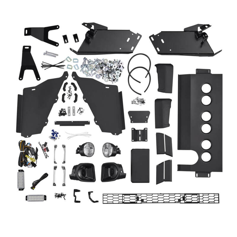 ARB Summit Bull Bars - ARB Summit Combar Textured Fogii Tacoma 16On (Fit Kit NOT Included)