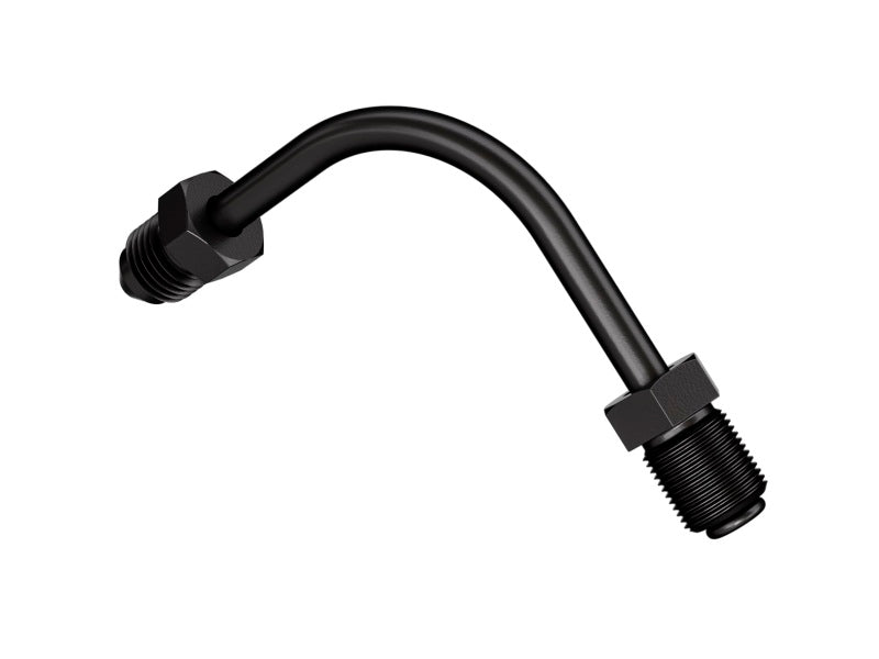 GR PWS Brake Line Fittings - Goodridge 90 Deg Long Brake Adaptor 3/8