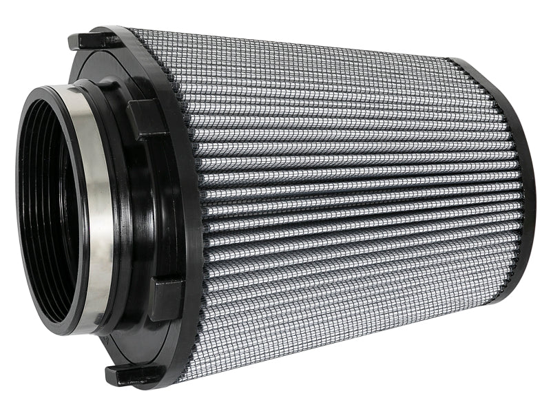 AFE Universal Pro Dry S Filter - aFe Magnum FLOW Intake Replace Air Filter w/PDS Media 5in F / 9x7.5in B / 6.75x5.5in T (Inv) / 9in H
