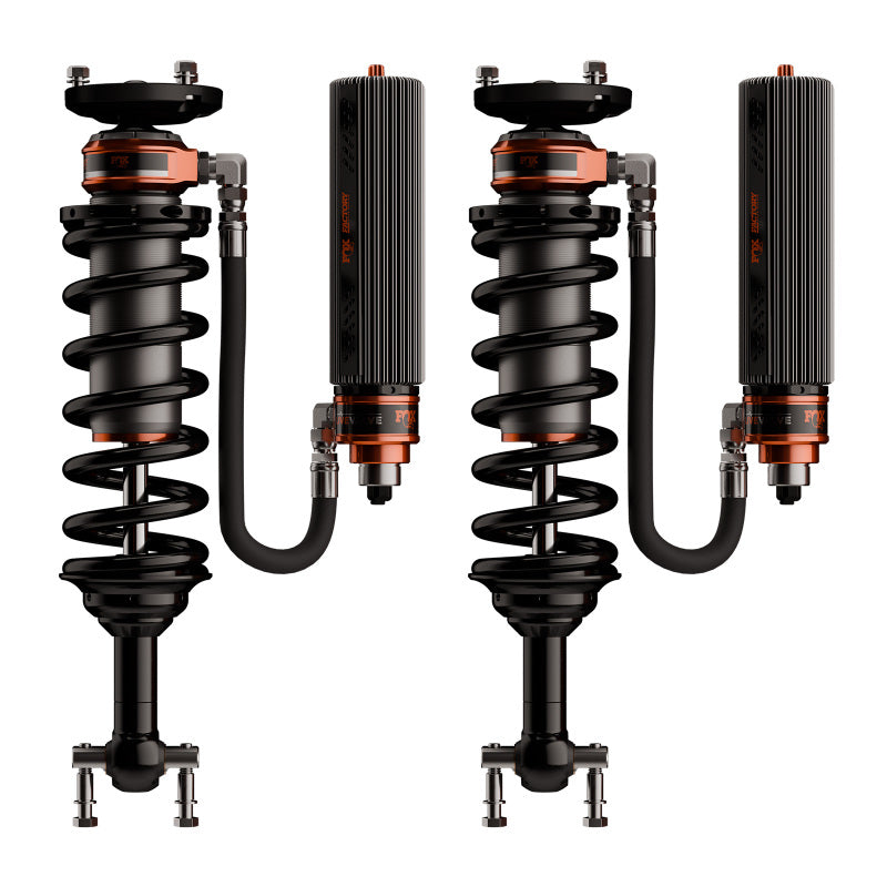 FOX 3.0 Factory Coilover Shock - Fox 21-23 Ford F150 Supercrew 3.2 Factory Race Live Valve Front Coilover - 2-2.5in Lift