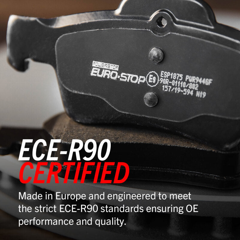 PSB Euro-Stop Kit - Power Stop 03-05 Land Rover Range Rover Front Euro-Stop Brake Kit