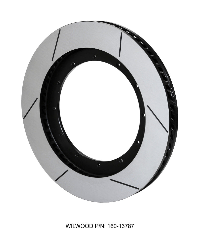 WIL Rotors - Wilwood Rotor-GT60 SPC-37-RH-BLK 16.00 x 1.50 - 12 on 9.75in